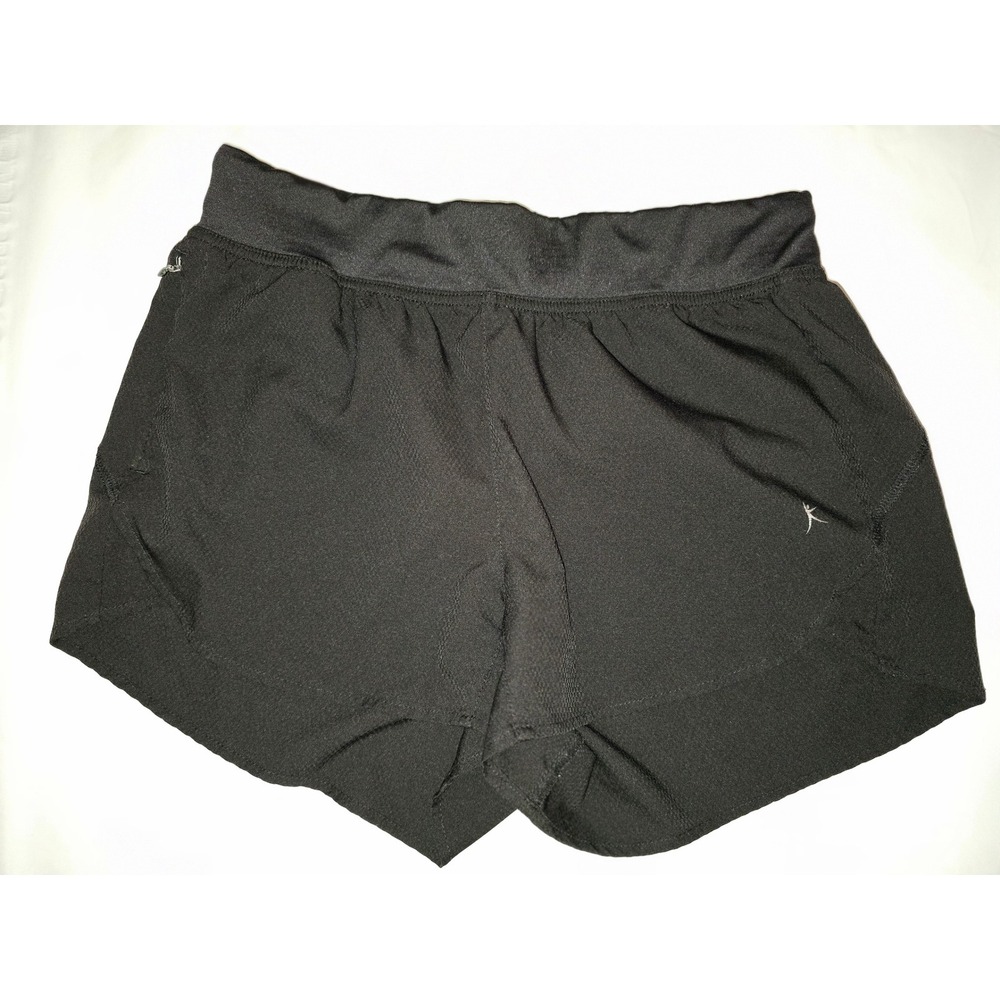Danskin Now Womens Black Soot Dri-More Athletic Running Shorts XS DNL14203